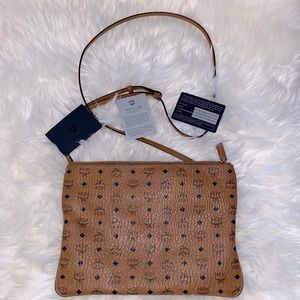 MCM Tan Crossbody Bag
